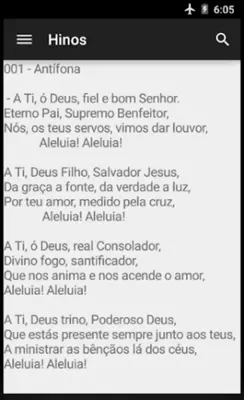 Cantor Cristão android App screenshot 0