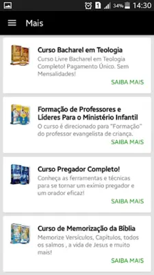 Cantor Cristão android App screenshot 2